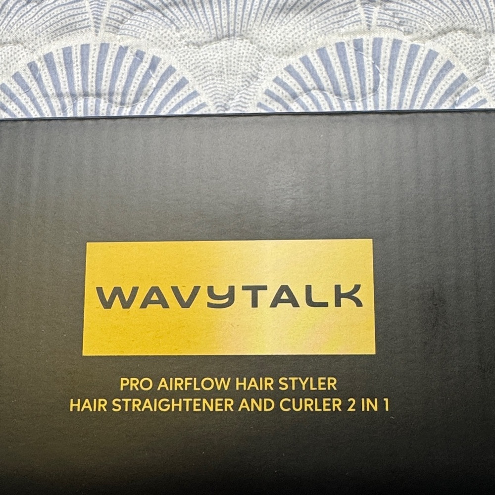 Wavytalk Pro Airflow Hair Styler 2-in-1 Straightener Curler Like New - Picture 3 of 4